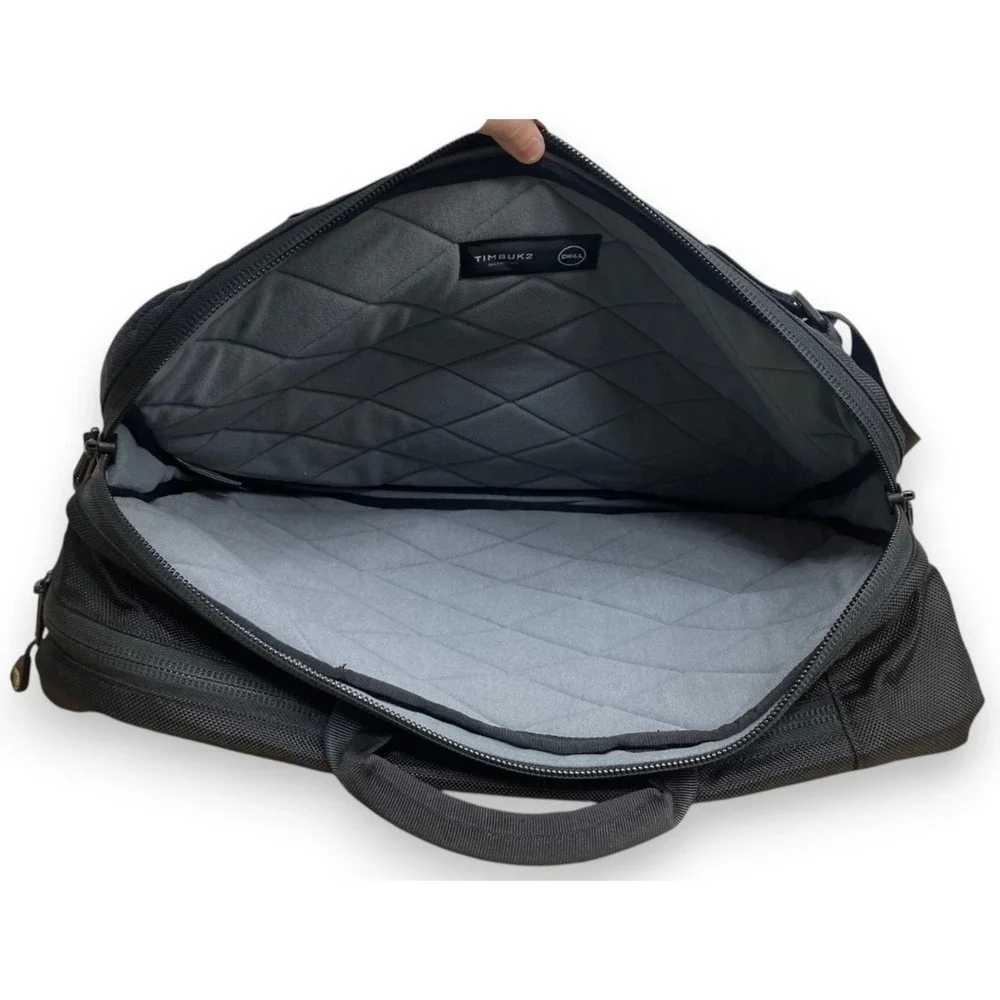 Timbuk2 X Dell Black Canvas Convertible Backpack Laptop Bag Breakout Travel